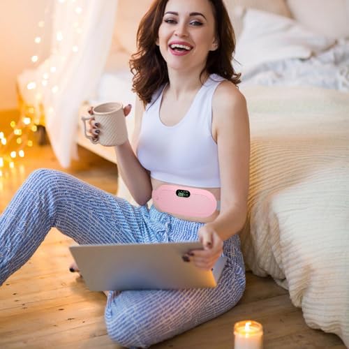 Rechargeable Period Heating Massager Belt | Adjustable | Lightweight Comfort Device