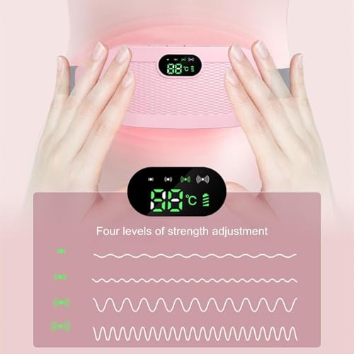 Rechargeable Period Heating Massager Belt | Adjustable | Lightweight Comfort Device