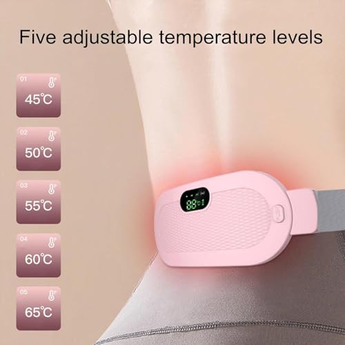 Rechargeable Period Heating Massager Belt | Adjustable | Lightweight Comfort Device